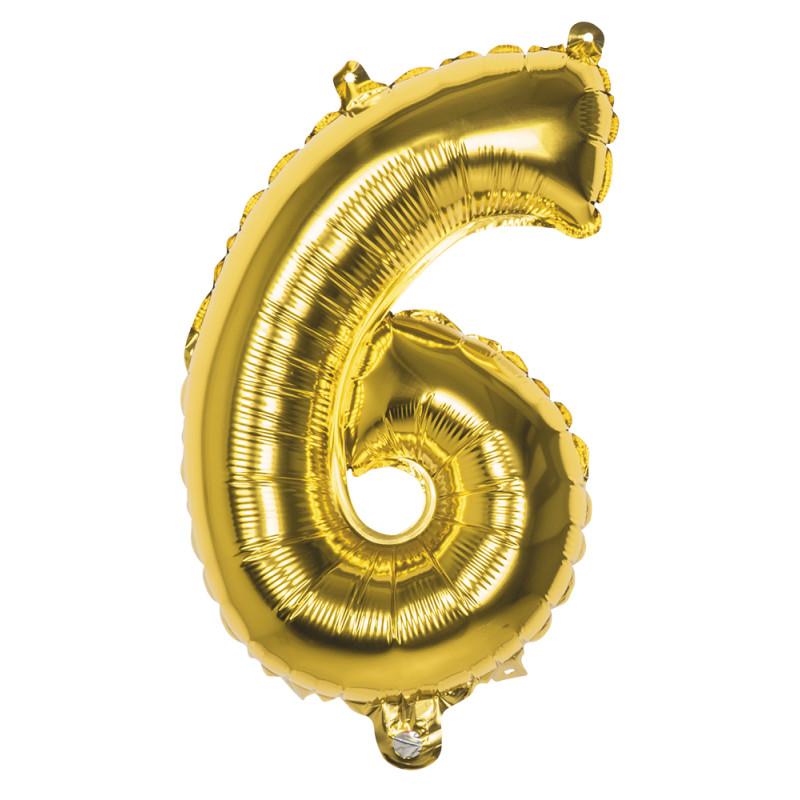 Fólie číslo 6 zlatá - 86 cm